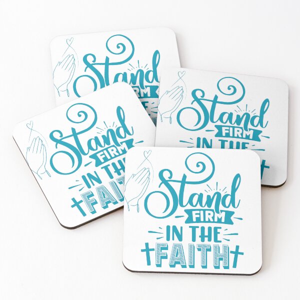 Item preview, Stand Firm in the Faith Shirt – Christian Bible Verse Apparel | Religious Encouragement Gift designed and sold by AnnCraftsPH.