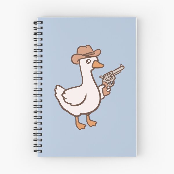 Item preview, kawaii cowboy country goose designed and sold by kaybowzie.