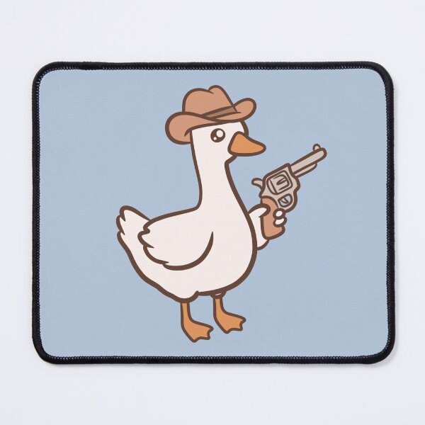 Item preview, kawaii cowboy country goose designed and sold by kaybowzie.