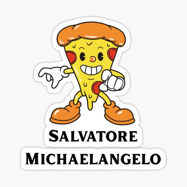 Salvatore Michaelangelo - Aunty Donna Sticker