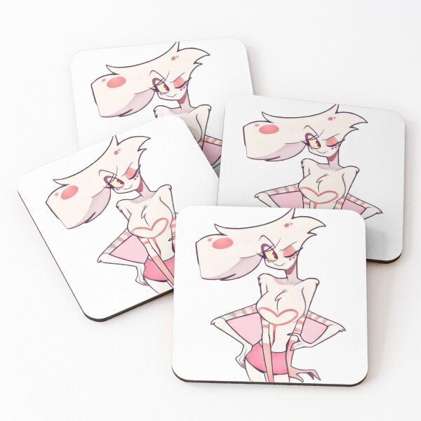 Item preview, Hazbin Hotel Angel Dust Soft Pink Aesthetic designed and sold by MandalasLovers.