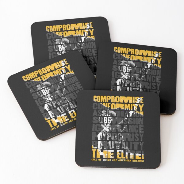 Item preview, All Of Which Are American Dreams Compromise Conformity Assimilation Ignorance Hypocrisy Brutality The Elite  designed and sold by PinkAmazon.