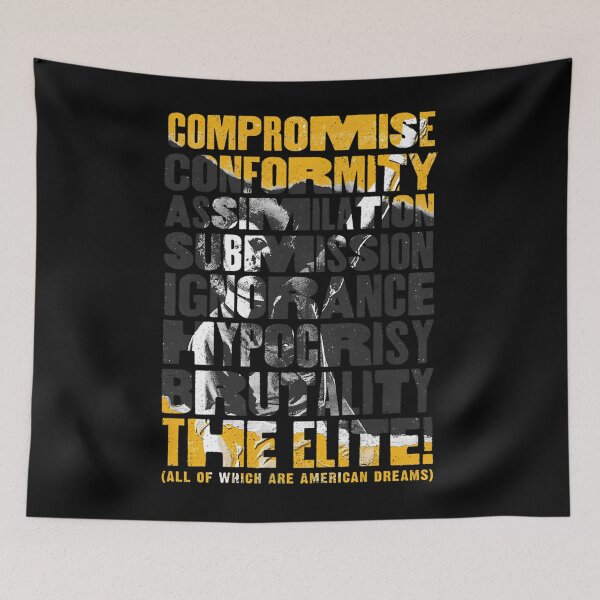 Item preview, All Of Which Are American Dreams Compromise Conformity Assimilation Ignorance Hypocrisy Brutality The Elite  designed and sold by PinkAmazon.