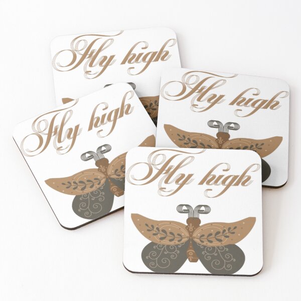 Item preview, Fly High Boho Folk Butterfly in Warm Earth Tones designed and sold by Ngraved06.