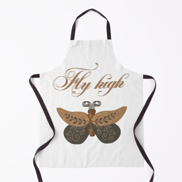 Item preview, Fly High Boho Folk Butterfly in Warm Earth Tones designed and sold by Ngraved06.
