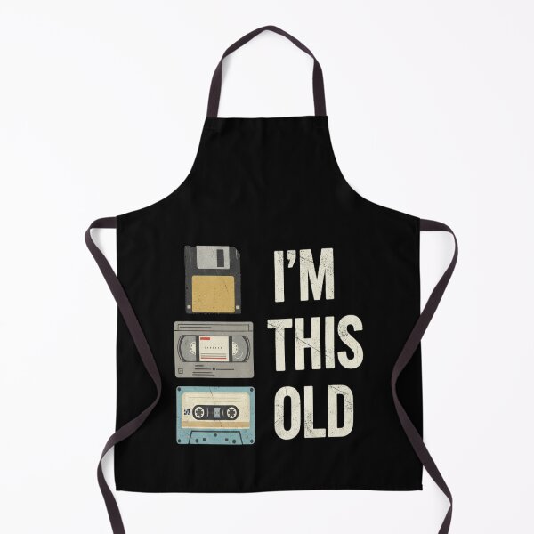 Item preview, I'm This Old Retro Media Nostalgia Design designed and sold by FreeArt2.