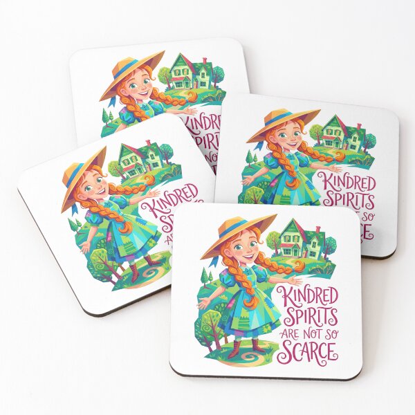 Item preview, Anne of Green Gables Kindred Spirits Scarce Colorful Cartoon Art designed and sold by Fenay Designs.
