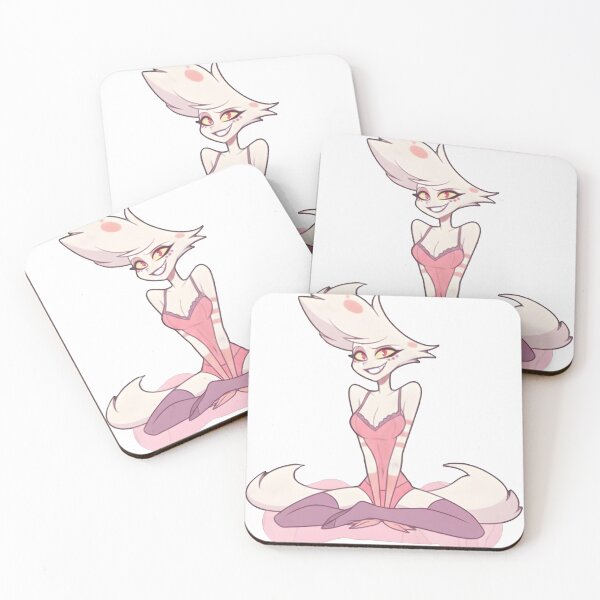 Item preview, Hazbin Hotel Angel Dust Soft Pink Aesthetic designed and sold by MandalasLovers.
