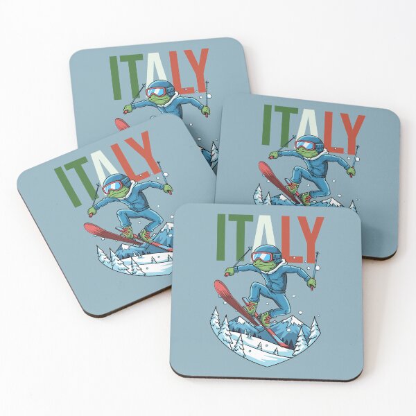 Item preview, Italy Snow Frog – Alpine Style Champion designed and sold by CARPIO Creations.