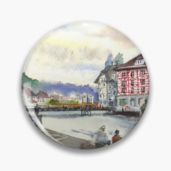 Item preview, Lucernе cityscape Switzerland designed and sold by Colibri77.