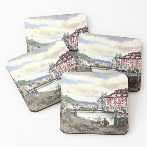 Item preview, Lucernе cityscape Switzerland designed and sold by Colibri77.