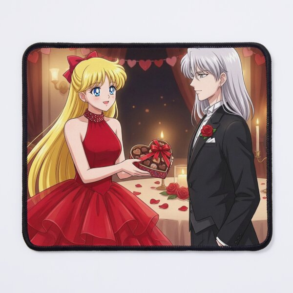 Item preview, Minako and Kunzite on a Valentine's Date designed and sold by Solace Sparkles.