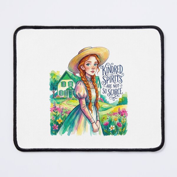 Item preview, Anne of Green Gables Kindred Spirits Scarce Watercolor Portrait designed and sold by Fenay Designs.