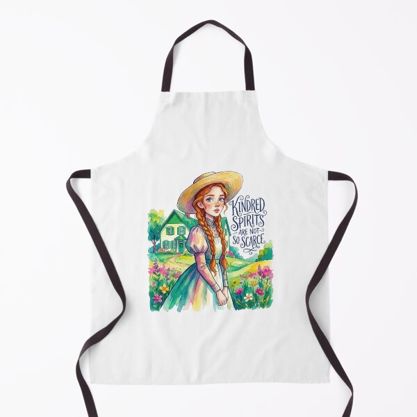 Item preview, Anne of Green Gables Kindred Spirits Scarce Watercolor Portrait designed and sold by Fenay Designs.