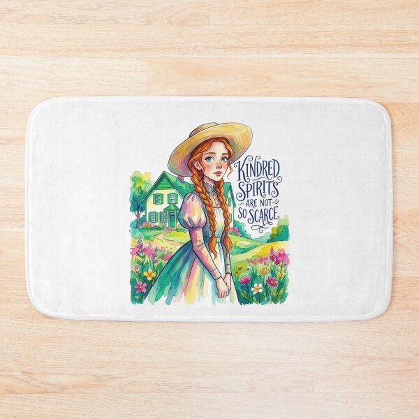 Item preview, Anne of Green Gables Kindred Spirits Scarce Watercolor Portrait designed and sold by Fenay Designs.