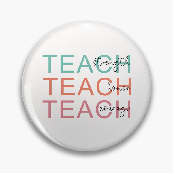 Item preview, Teach Strength Honor Courage designed and sold by Shirtinho Store.