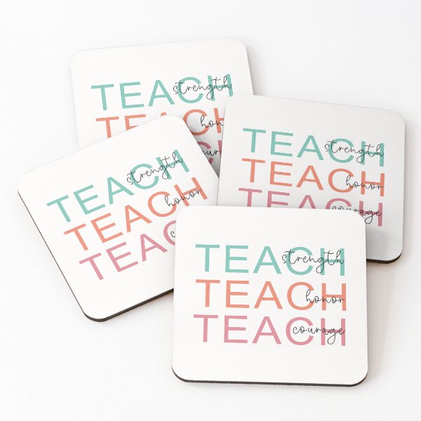 Item preview, Teach Strength Honor Courage designed and sold by Shirtinho Store.