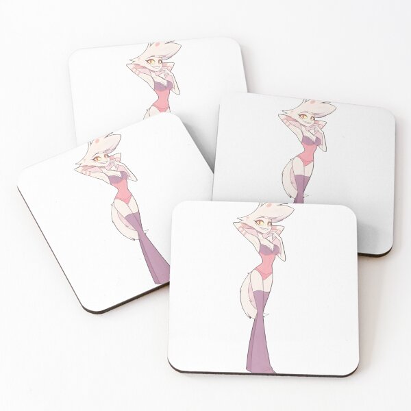 Item preview, Hazbin Hotel Angel Dust Soft Pink Aesthetic designed and sold by MandalasLovers.