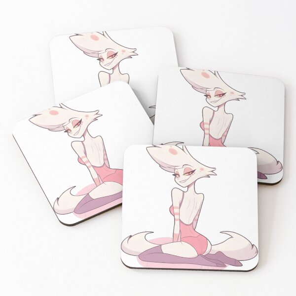 Item preview, Hazbin Hotel Angel Dust Soft Pink Aesthetic designed and sold by MandalasLovers.