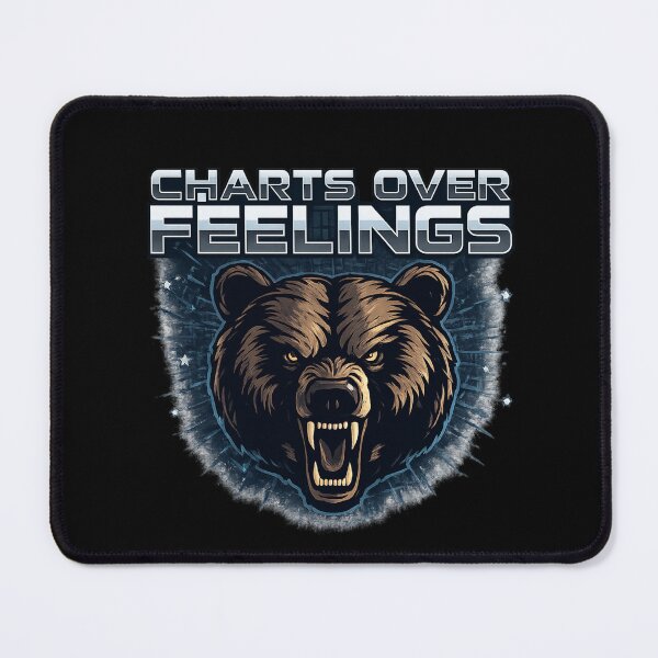 Item preview, Chart Over Feelings Bearish  designed and sold by ProShop363.