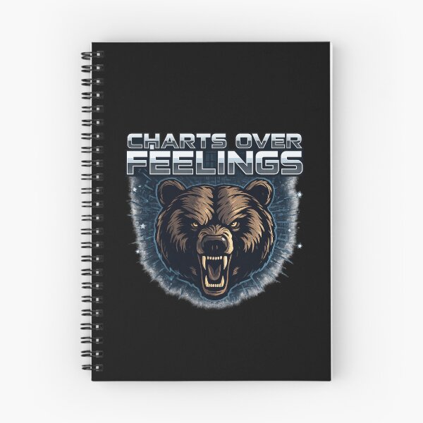 Item preview, Chart Over Feelings Bearish  designed and sold by ProShop363.