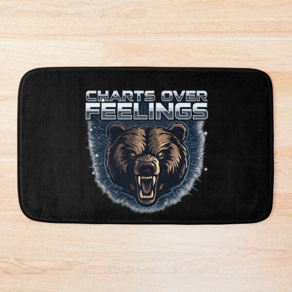 Item preview, Chart Over Feelings Bearish  designed and sold by ProShop363.