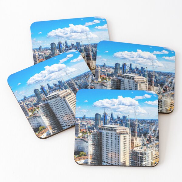 Item preview, London Skyline with The Shard, Modern City Panorama designed and sold by Paul Thompson Photography.