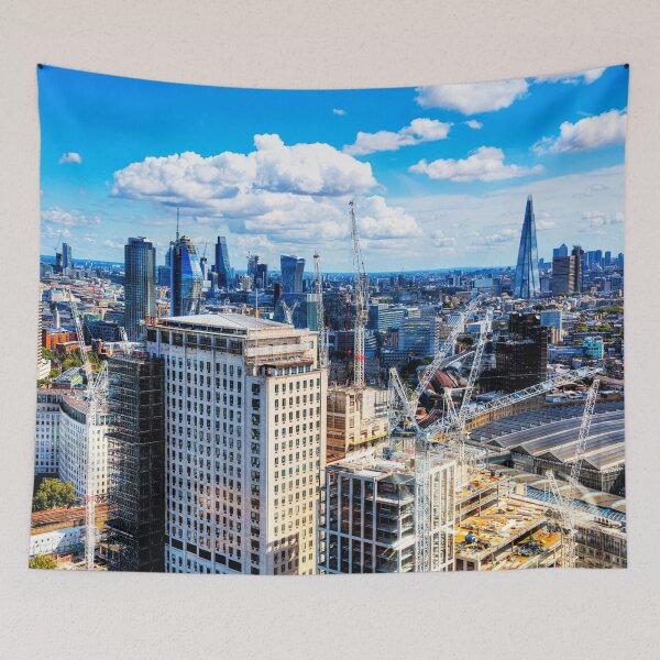 Item preview, London Skyline with The Shard, Modern City Panorama designed and sold by Paul Thompson Photography.