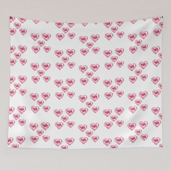 Item preview, ugh love hearts designed and sold by janishataneja.