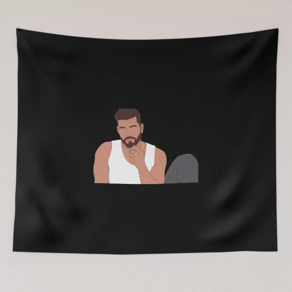 Item preview, Ricky Martin Illustration designed and sold by dsxclothing.