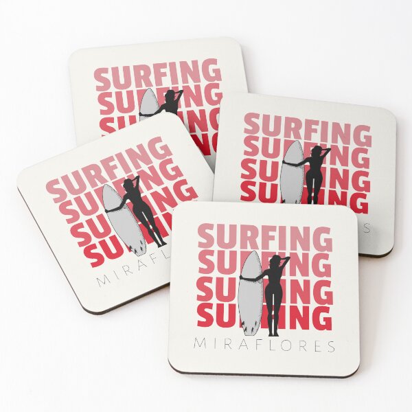 Item preview, Surfing Miraflores Peru South America Graphic designed and sold by Bold & Brewed.