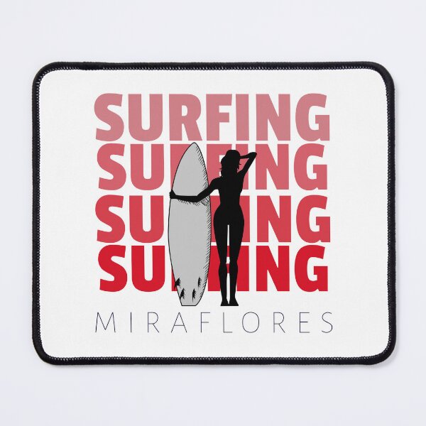 Item preview, Surfing Miraflores Peru South America Graphic designed and sold by Bold & Brewed.