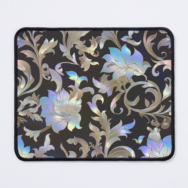 Item preview, Iridescent Mother of Pearl Floral Pattern – Elegant Korean Nacre Inspired Seamless Design designed and sold by Windy-market.