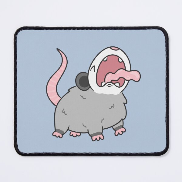 Item preview, kawaii screaming possum meme designed and sold by kaybowzie.