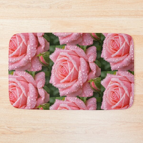 Item preview, Dew-Kissed Pink Rose designed and sold by Dreamy Armine Art.