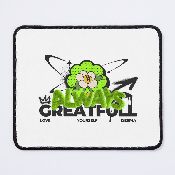 Item preview, Always Grateful Flower Art designed and sold by NxtGenDesigns.