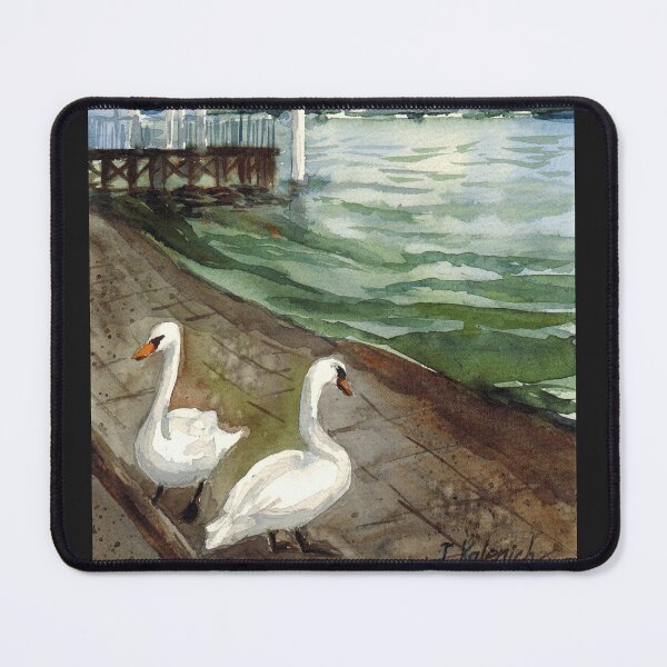 Item preview, Lucernе lake with swans. Switzerland designed and sold by Colibri77.