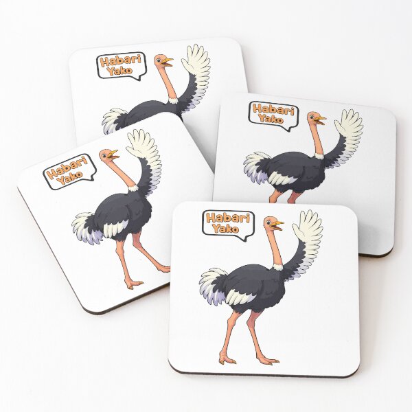 Item preview, Ostrich Greetings -Habari yako designed and sold by SineCreatives.