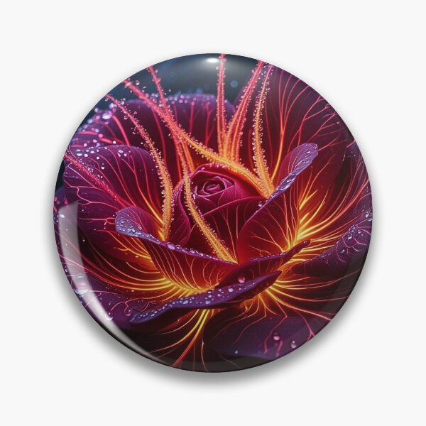 Item preview, Neon Galaxy Flower – Fantasy Glowing Bloom designed and sold by AmetistLight.