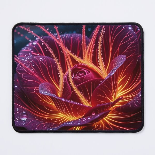 Item preview, Neon Galaxy Flower – Fantasy Glowing Bloom designed and sold by AmetistLight.