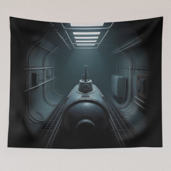 Item preview, iron lung markiplier Claustrophobic Survival Game Concept designed and sold by Uglyandcute.