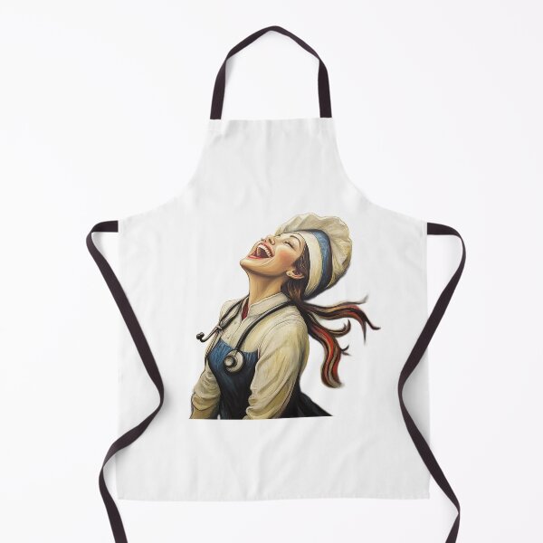 Item preview, The Laughing Nurse Art designed and sold by alexgeiart.
