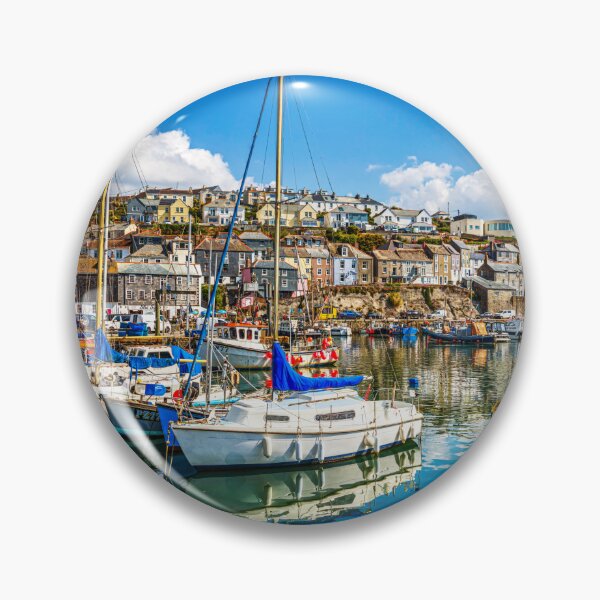 Item preview, Mevagissey Harbour with Colourful Boats, Cornwall, UK designed and sold by Paul Thompson Photography.