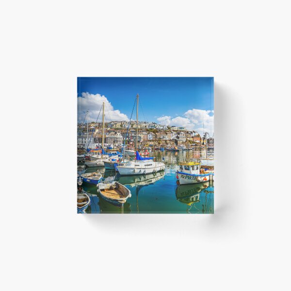 Item preview, Mevagissey Harbour with Colourful Boats, Cornwall, UK designed and sold by Paul Thompson Photography.