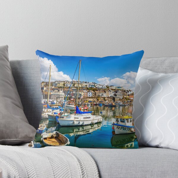 Item preview, Mevagissey Harbour with Colourful Boats, Cornwall, UK designed and sold by Paul Thompson Photography.