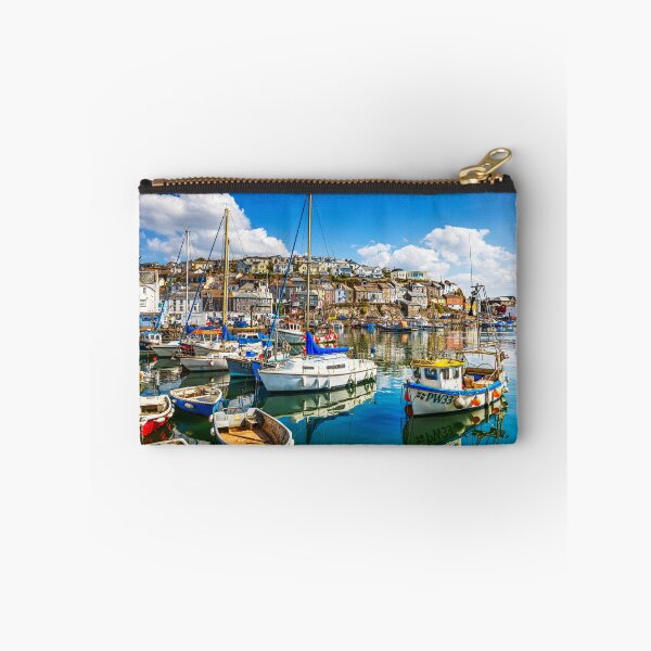 Item preview, Mevagissey Harbour with Colourful Boats, Cornwall, UK designed and sold by Paul Thompson Photography.