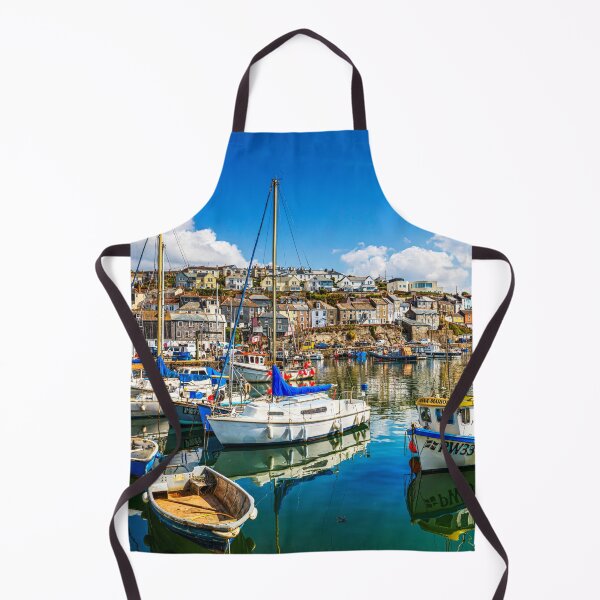 Item preview, Mevagissey Harbour with Colourful Boats, Cornwall, UK designed and sold by Paul Thompson Photography.