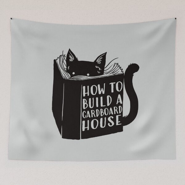 Item preview, How To Build A Cardboard House by Tobe Fonseca designed and sold by Tobe Fonseca®.