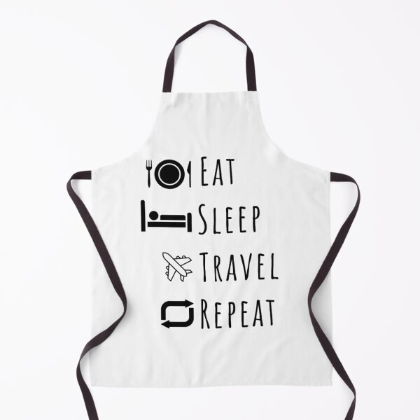 Item preview, Eat, Sleep, Travel, Repeat designed and sold by DixieGirlStudio.