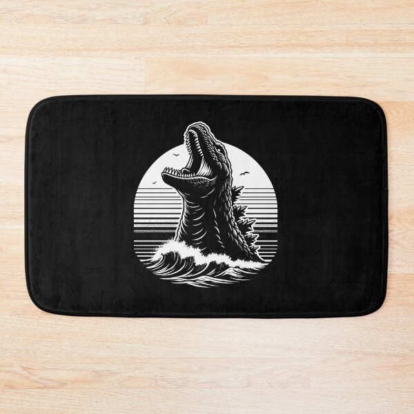 Item preview, A dramatic illustration of a legendary creature rising from the ocean, evoking a sense of power and awe. designed and sold by beast-net.